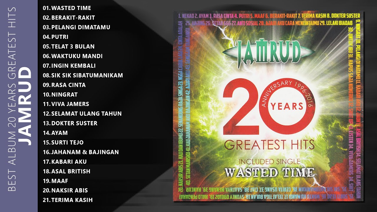 BEST ALBUM 20 YEARS GREATEST HITS - JAMRUD