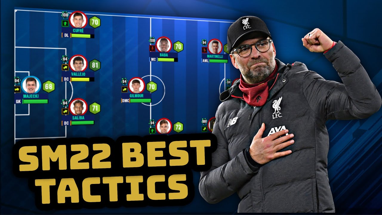 Best Tactics To Use In Soccer Manager 2022 | SM22 Undefeated Tactics