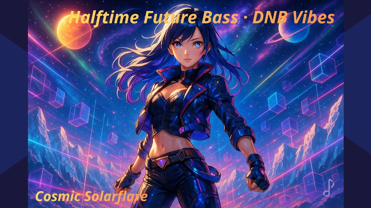 Cosmic Solarflare – We Rise · Halftime Future Bass · DNB Vibes🎙️