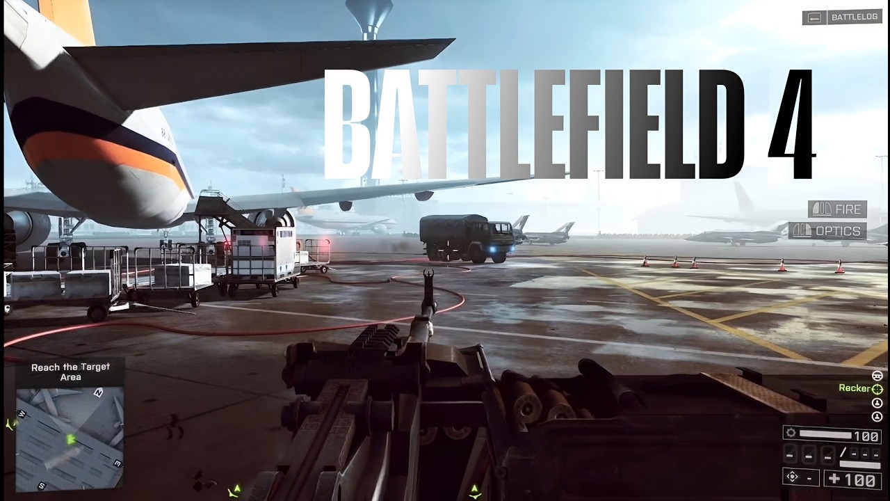 BATTLEFIELD 4 Instance Gameplay 60fps  with PC  (ALL R GAMER)