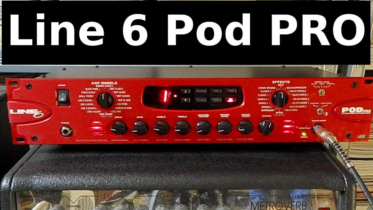 Line 6 Pod PRO Distortion and Overdrive sound (part 2)