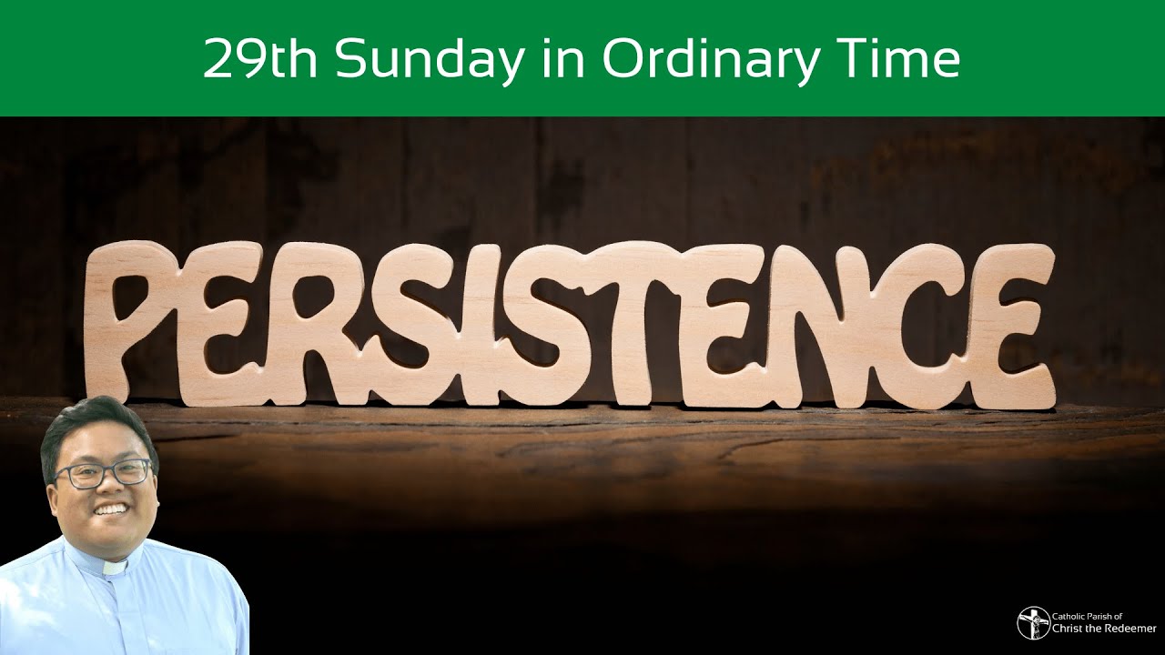 29th Sunday in Ordnary Time