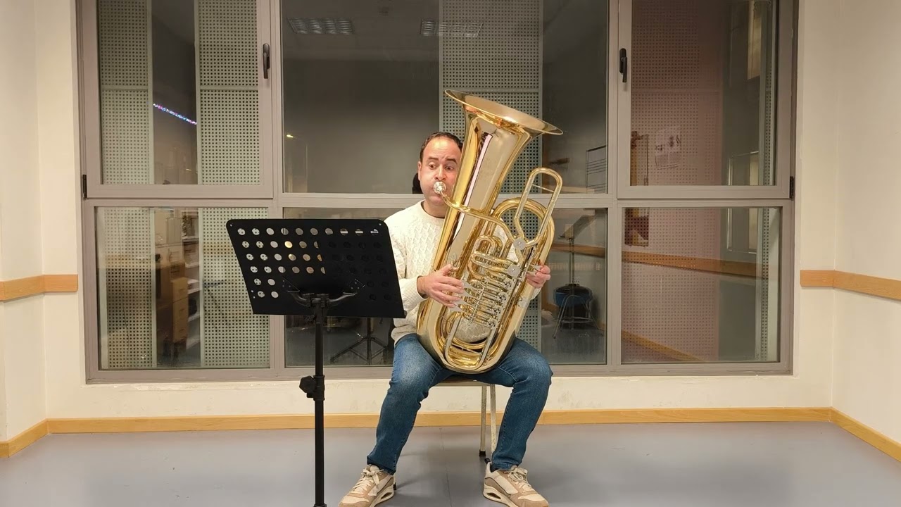 BLAZHEVICH Etude 6. from 70 Studies for Tuba Vol. I