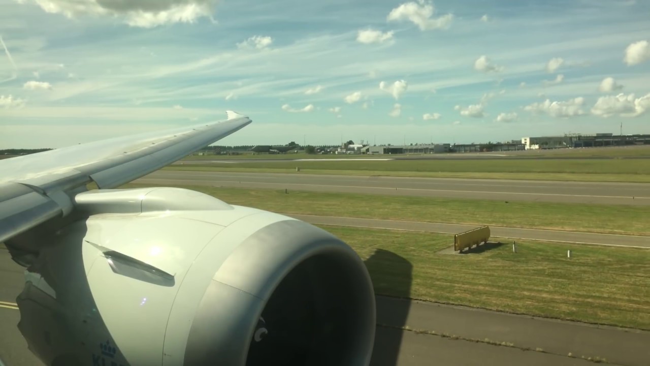 KLM 787-9 - Amsterdam to Salt Lake City (Pushback, Engine Start, Taxi, Takeoff, Landing)