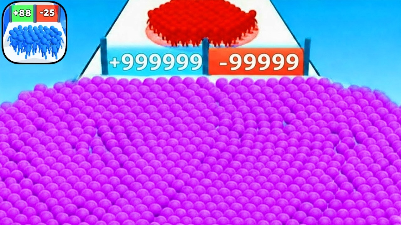 New Satisfying Mobile Game Count Masters Crowd Run 🔥😱 All Levels Unlocked! 4K Ultra HD