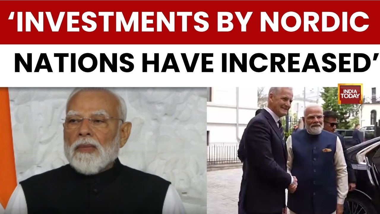PM Modi Meets Nordic Leaders | Attends India-Nordic Summit In Oslo | PM Modi In Norway