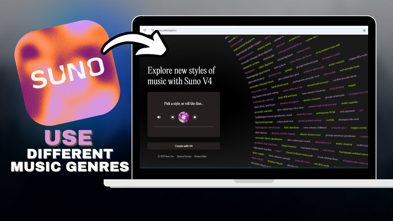 How to Use Suno AI for Different Music Genres – NEXT-LEVEL AI in SECONDS!