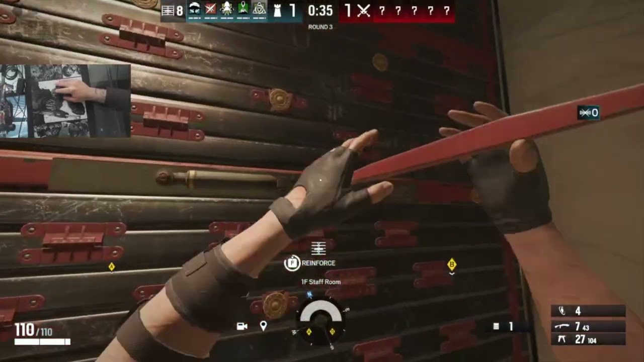  Rainbow 6 Siege ranked as a copper…😬😁