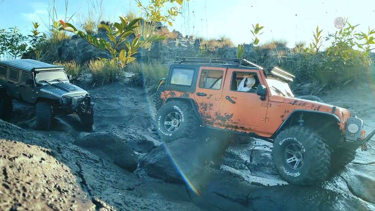 RC ADVENTURE || RGT EX 86100 FULL UPGRADE TRAILING WITH AXIAL RUBICON