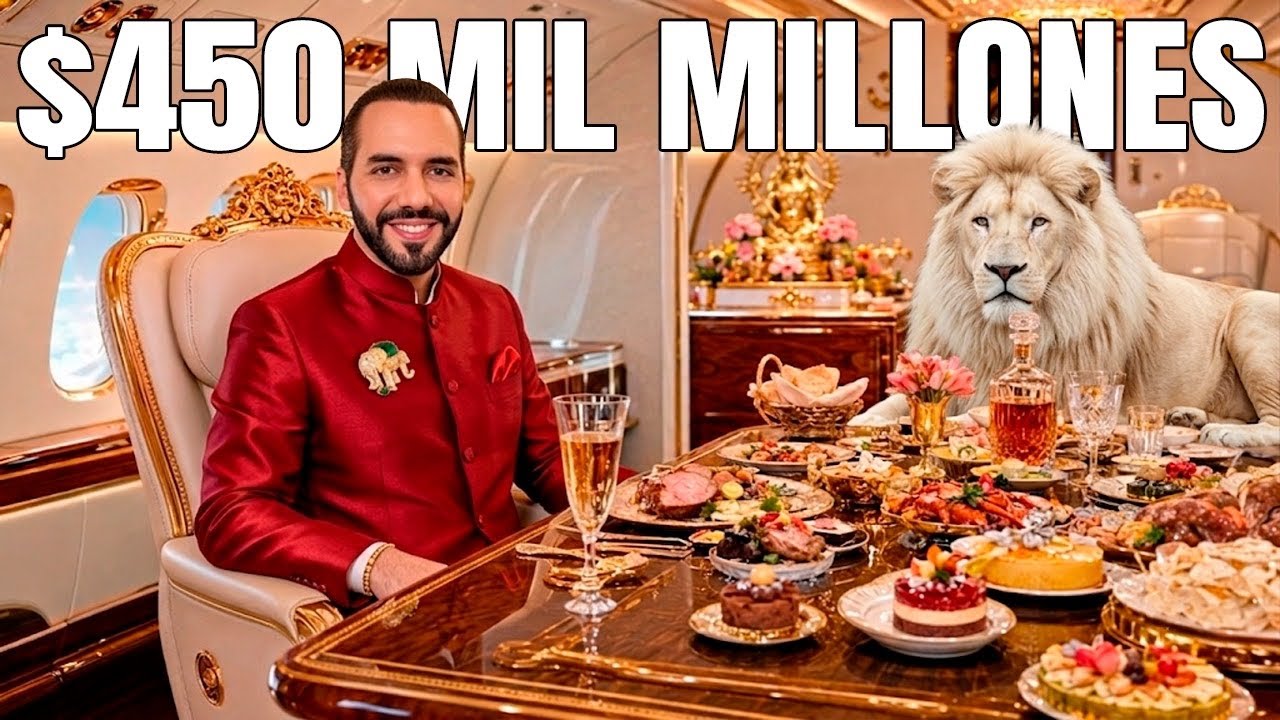 As&iacute; Es La LUJOSA Vida De NAYIB BUKELE