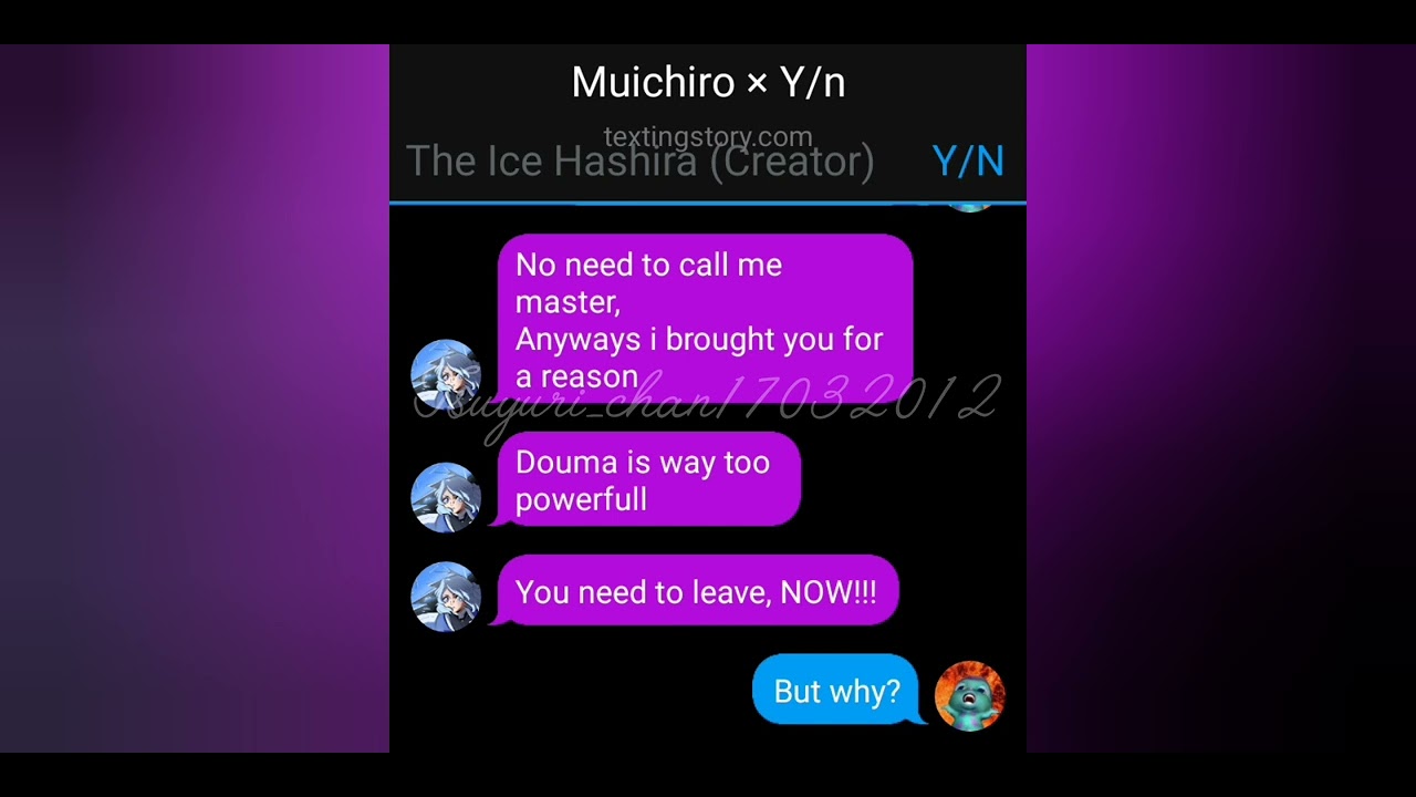 Muichiro × Y/n | part 5 | texting story [+ extra time stamps]