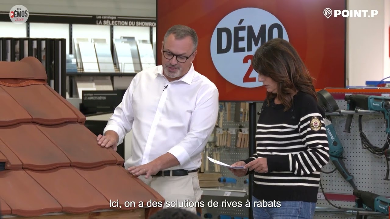 Démonstration des tuiles en terre cuite Maizières® Monier de chez MONIER - Les Démos d'Estelle