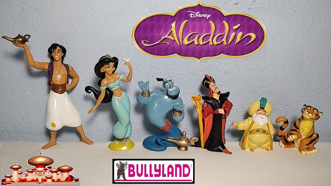 Обзор полной коллекции фигурок Bullyland Aladdin!