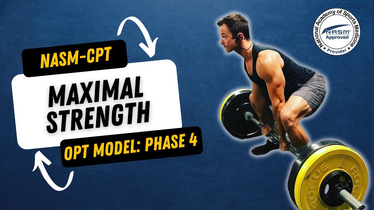 NASM OPT Model Phase 4 || NASM-CPT Exam Study Prep *2023 Updated*