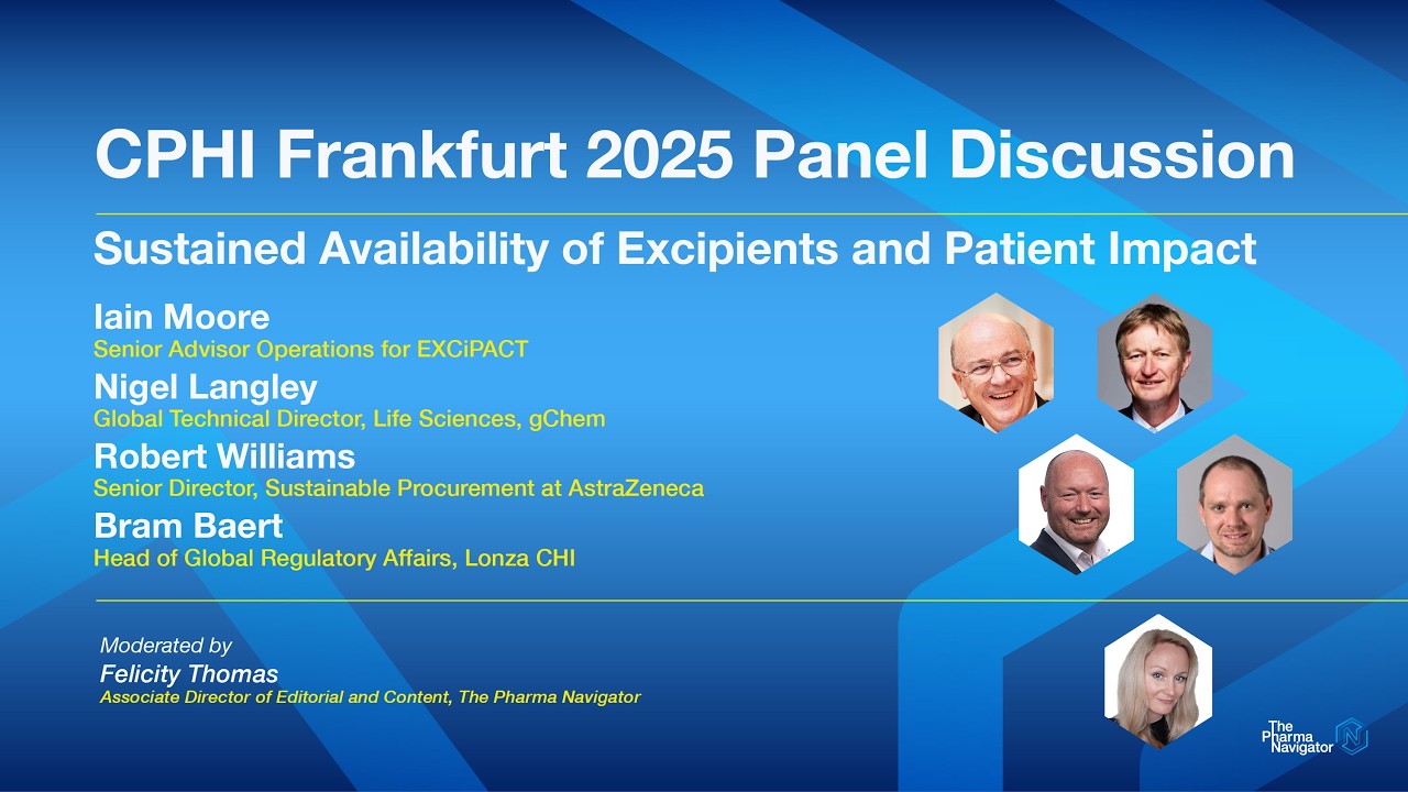 The Need for Collaboration to Ensure Excipient Availability and Innovation