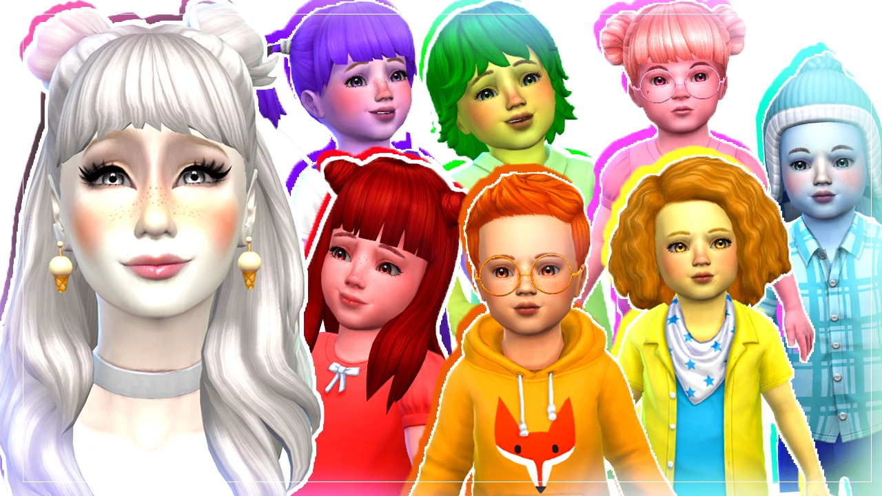 7. Испытание для малышей — The Sims 4: Знакомьтесь, разноцветные малыши! Эпизод 1