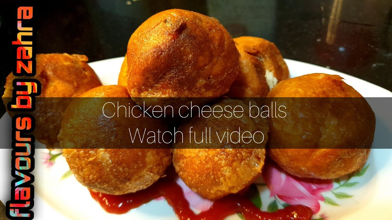 Chicken cheese balls | flavours by Zahra #chickenballs #cheesyballs #flavoursbyzahra