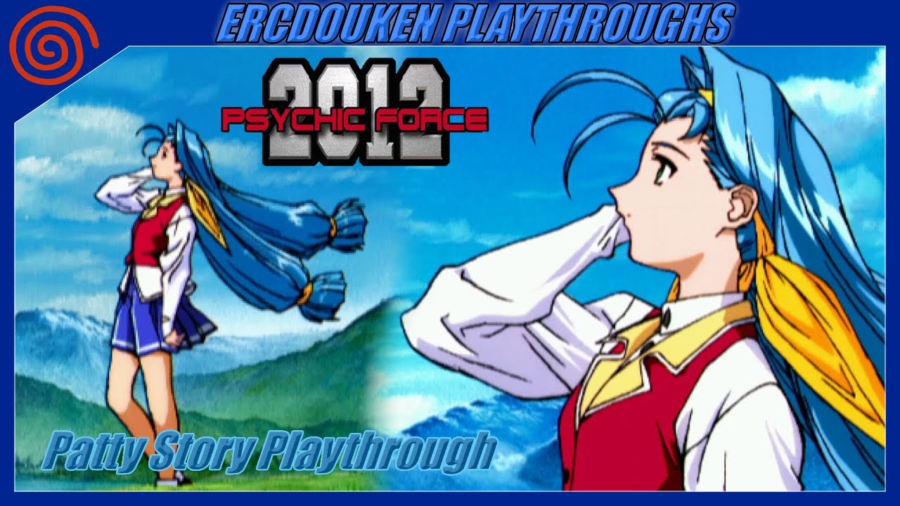 Psychic Force 2012 (Dreamcast) - Patty Story Playthrough