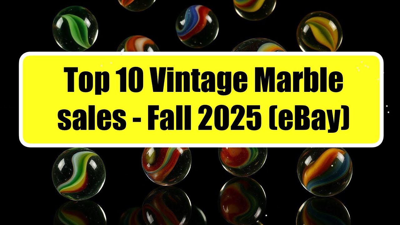 Top 10 Vintage Marble sales eBay (2025)
