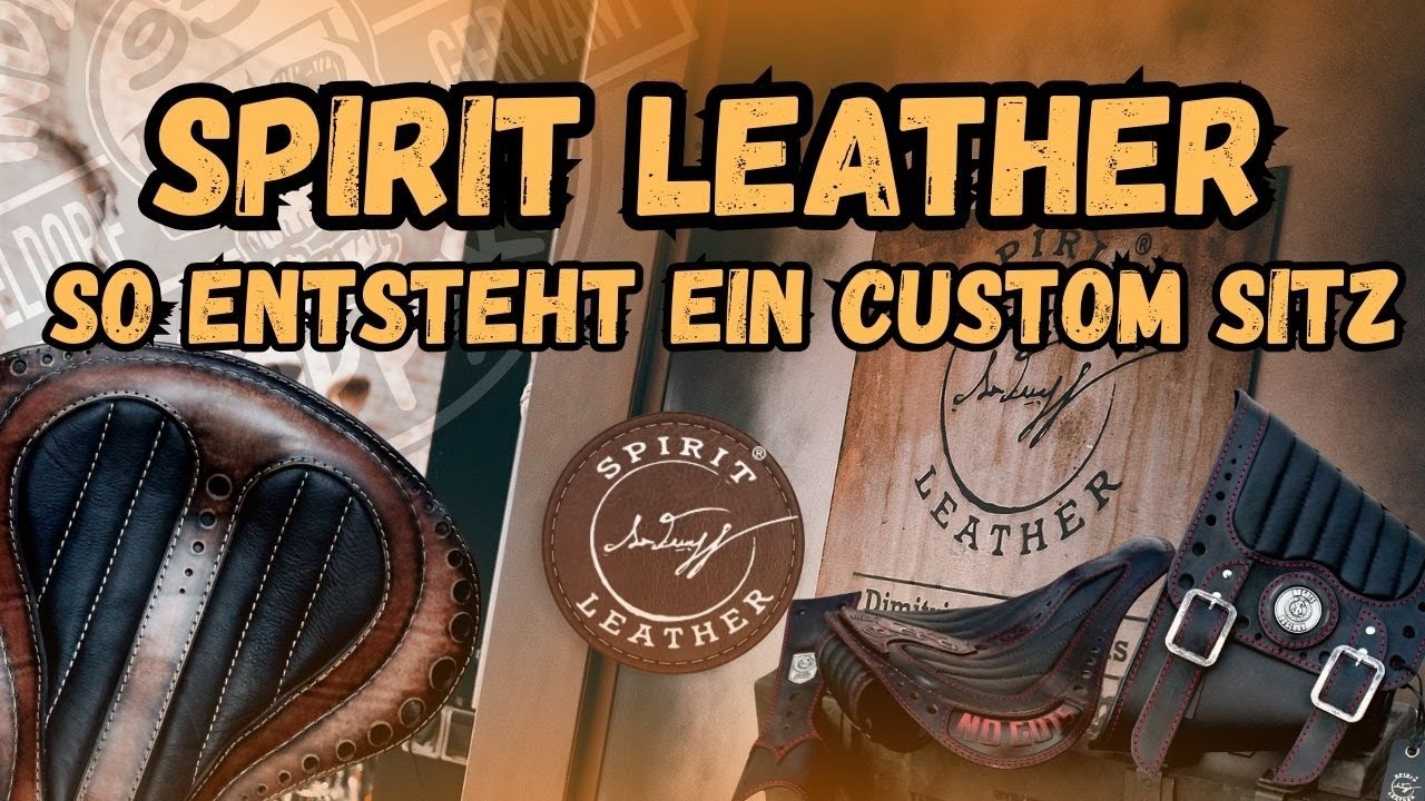 Spirit Leather - 🔥So entsteht ein Custom Sitz🔥 - Handwerkskunst vom feinsten