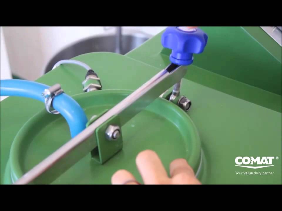 Unica mozzarella machine - Comat Dairy Equipment