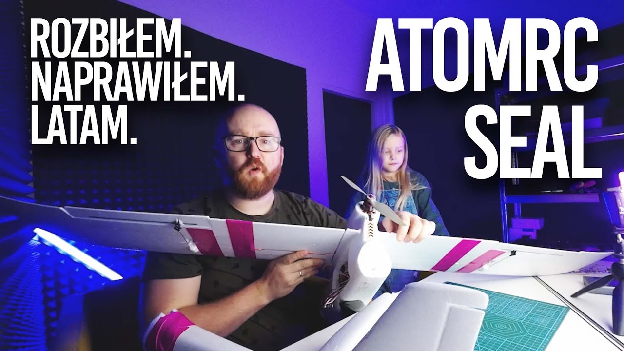 Latać. Rozbijać. Naprawiać. Powtórzyć. AtomRC SEAL