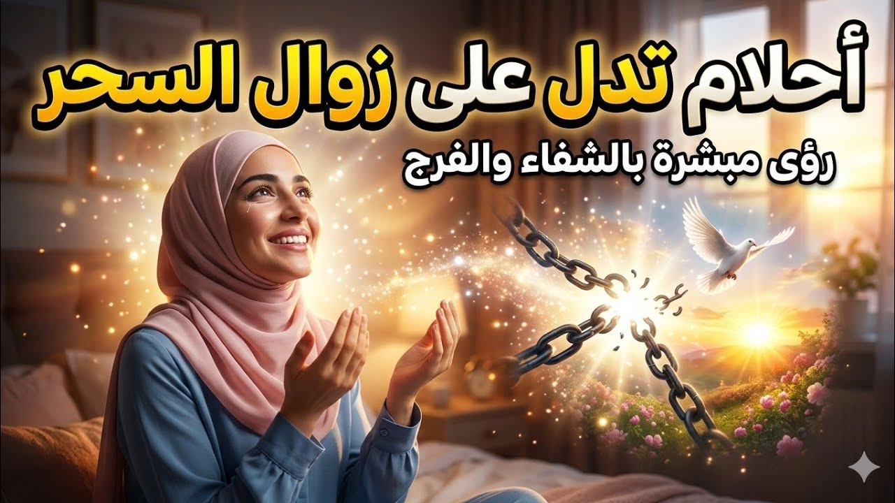 أحلام تدل على زوال السحر 