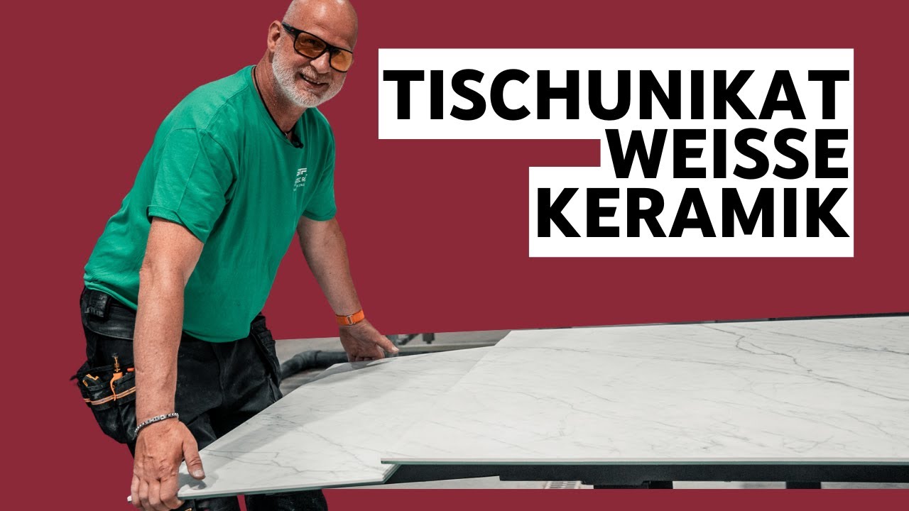 Einzigartige Tischauswahl - Keramik Weiss, Steintec-Robert GmbH