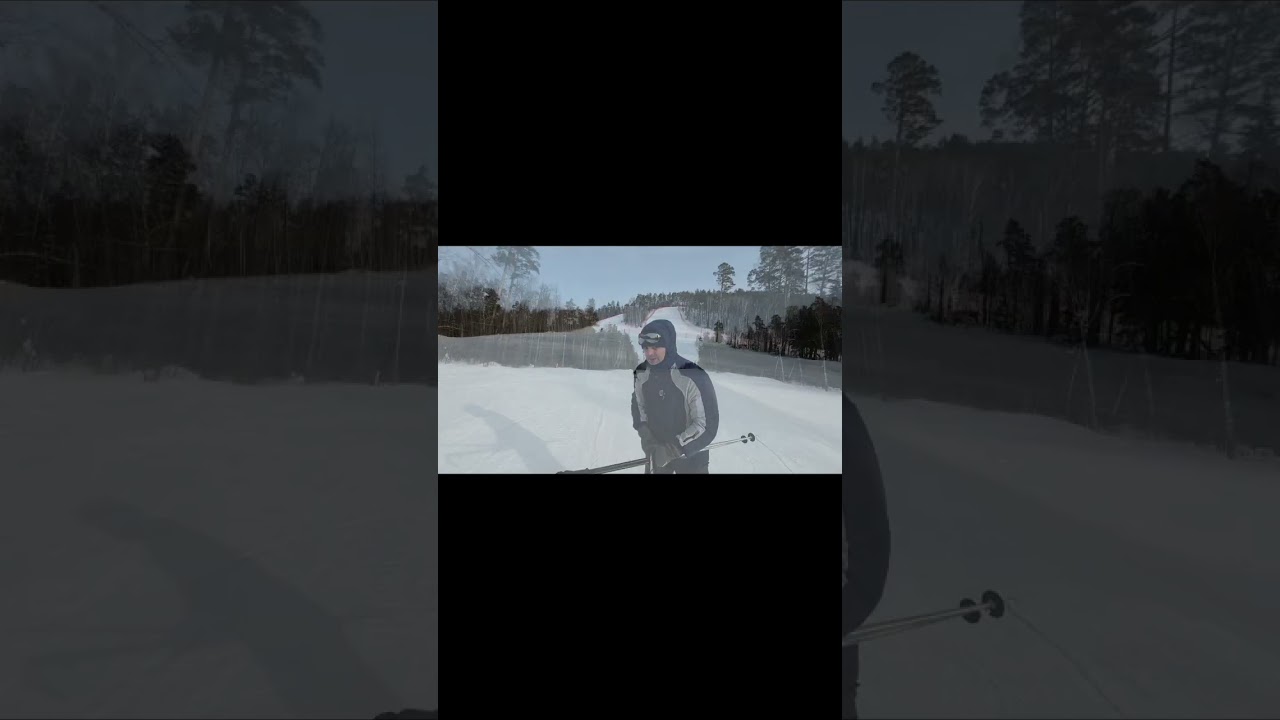 Катаемся на горных лыжах в ЦАО 