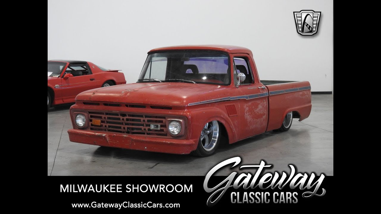 1964 Ford F100 Custom, Gateway Classic Cars-Milwaukee #852