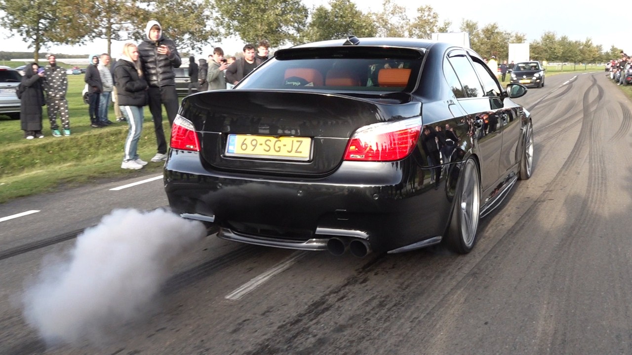 Modified Cars Leaving Car Meet! M5 V10, 1050HP Turbo S, 1052HP E63S AMG, TechArt GT StreetR, Golf 8R