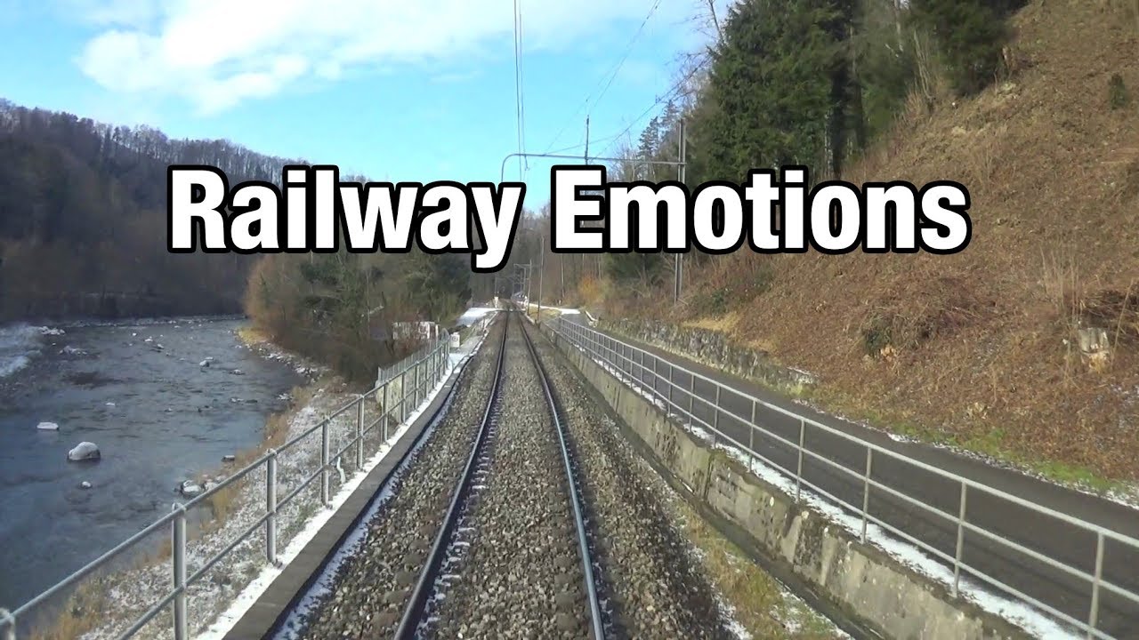 🚆 Cab ride through lower Sihl valley (Sihltalbahn | S4 Zurich - Sihlwald - Zurich)