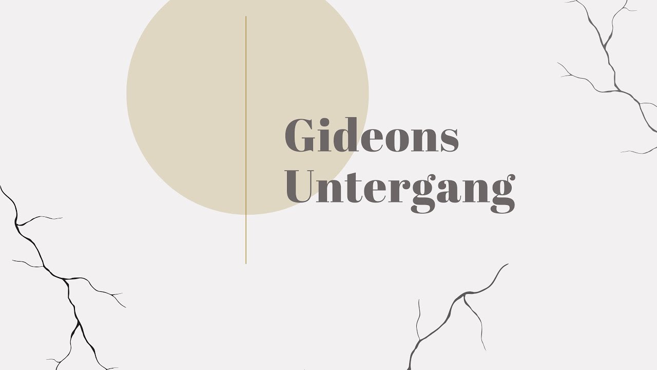Gideons Untergang | Peter Töws