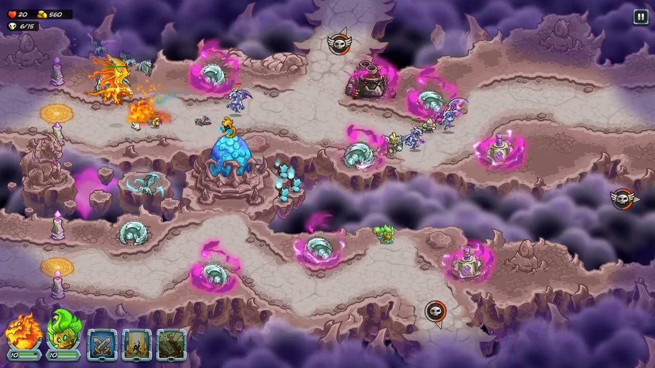 Kingdom Rush Alliance CROWN OF THE CLOUD REALM [impossible] [campaign]