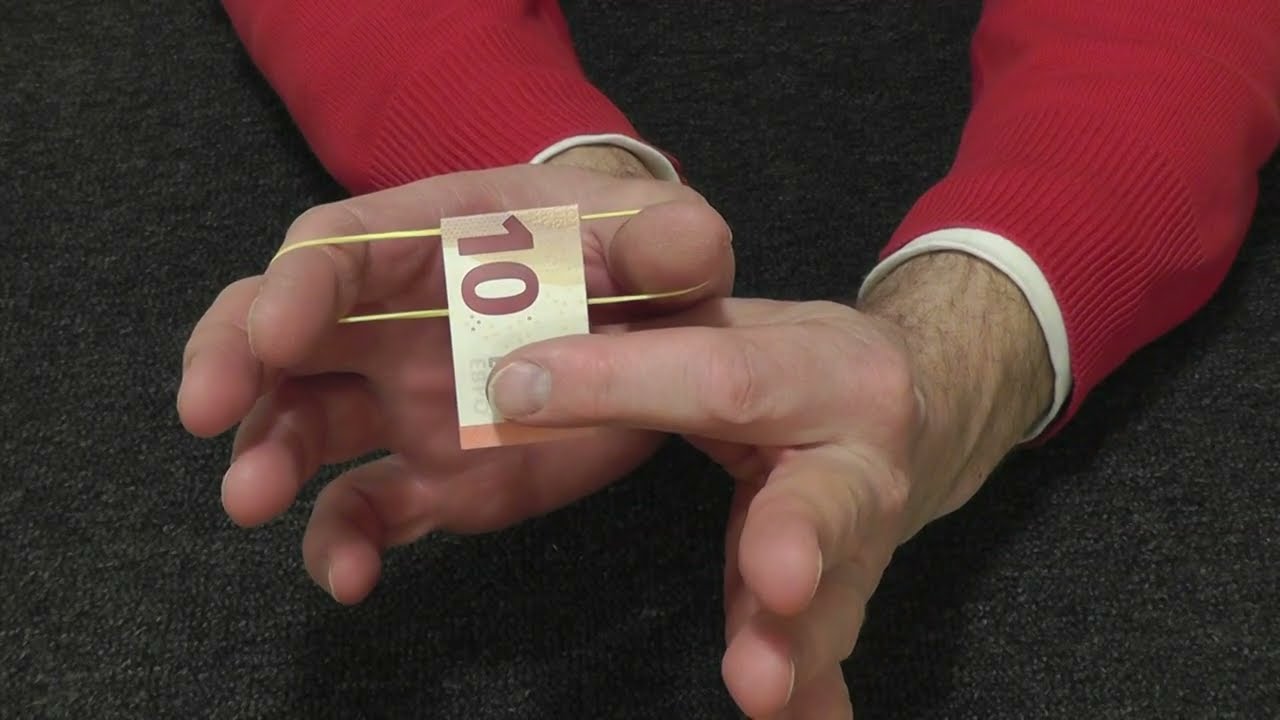 Cu 79 Banknote durchdringt Gummi-Band