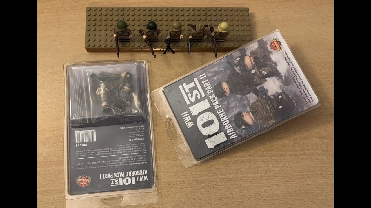 Custom Military LEGO Brickizimo Brickmania Para Bellum Bricks Haul 63