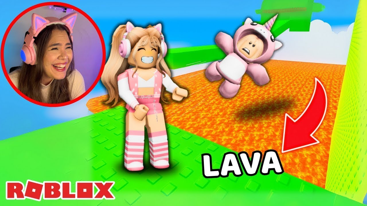 TROLLEI a MINHA FILHA na TORRE do ABRAÇO do ROBLOX!