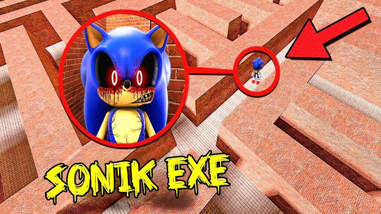 AKO VIDITE DA ZLI SONIK.EXE TRČI U UKLETOM LABIRINTU LEZITE NA POD I NE POMJERAJTE SE