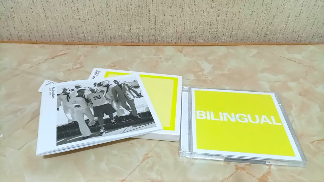 Pet Shop Boys Bilingual Further Listening 1995 - 1997 Unboxing CD