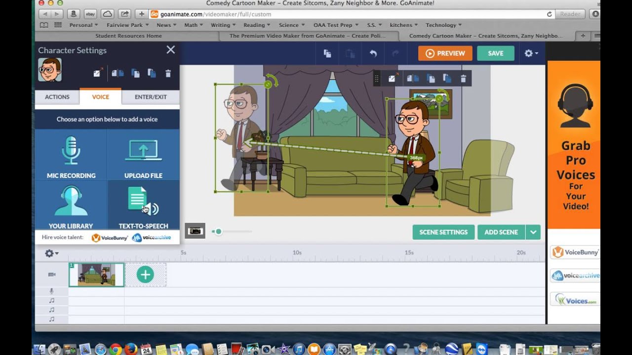 GoAnimate Tutorial