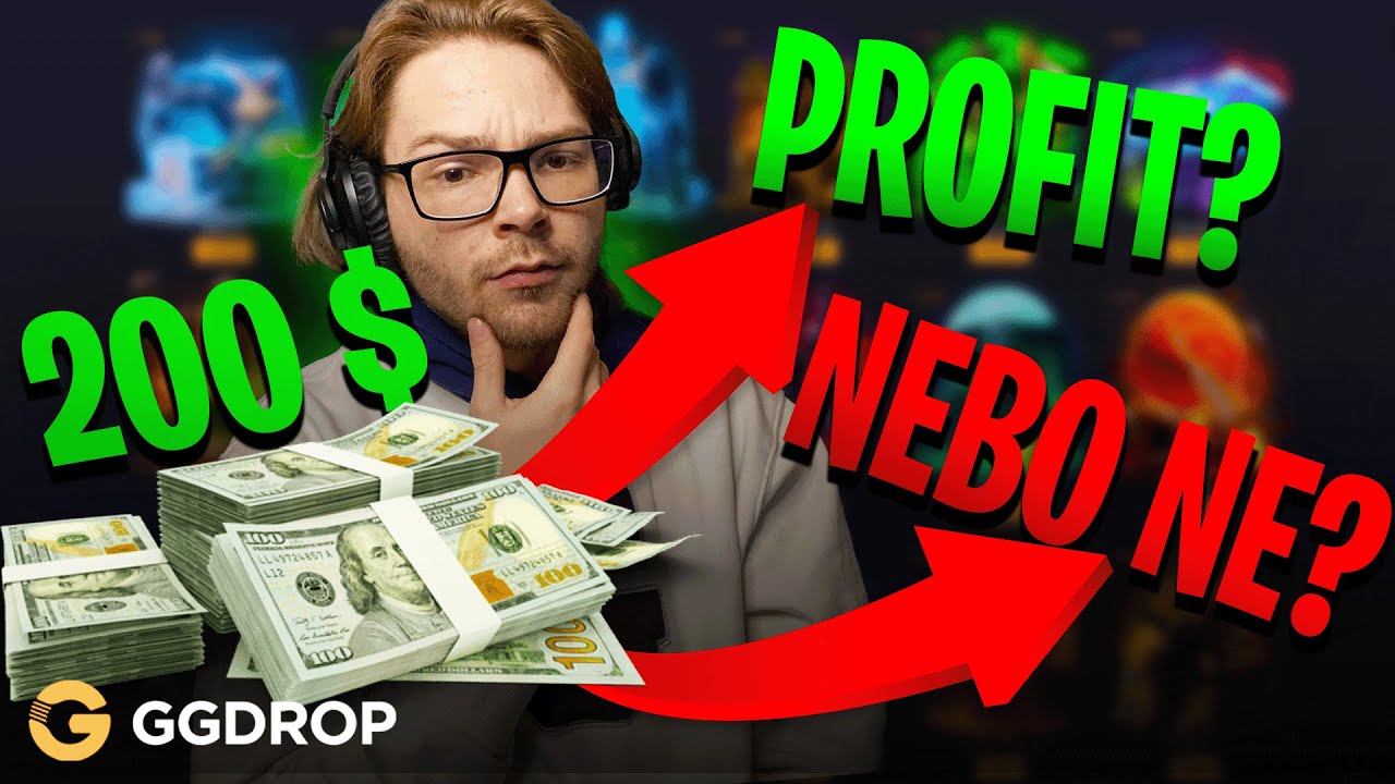 TENTOKRÁT MÁM 200$ !! CO S TÍM ?? GGDROP