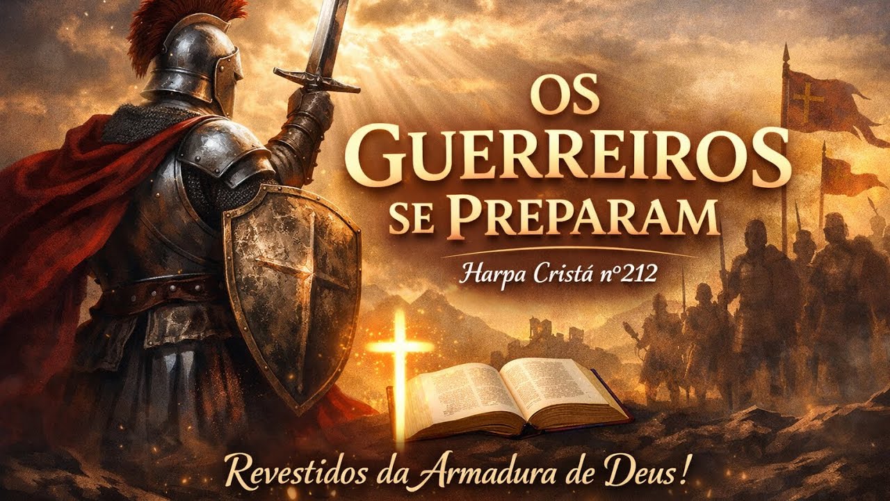 ⚔️ Os Guerreiros Se Preparam – Harpa Cristã nº 212