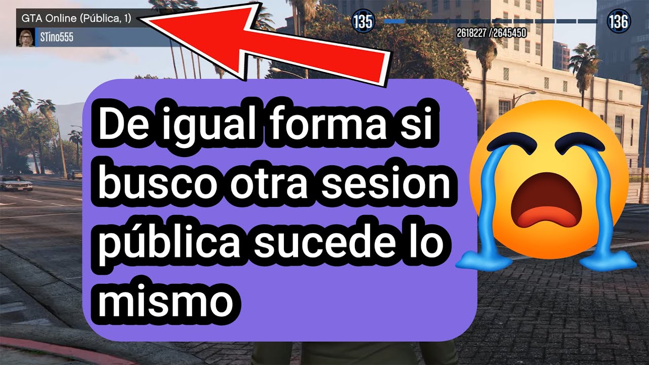 ✅Como solucioné Error GTA ONLINE me deja solitario en sesiones publicas de repente 👈 ambas versiones