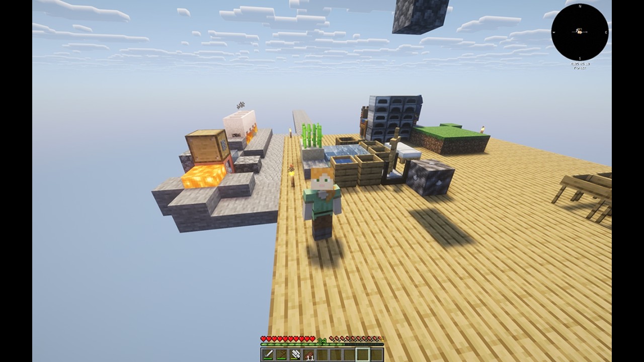 Lav Ürettim ve Cobblestone Generator Yaptım  Skyblock #2