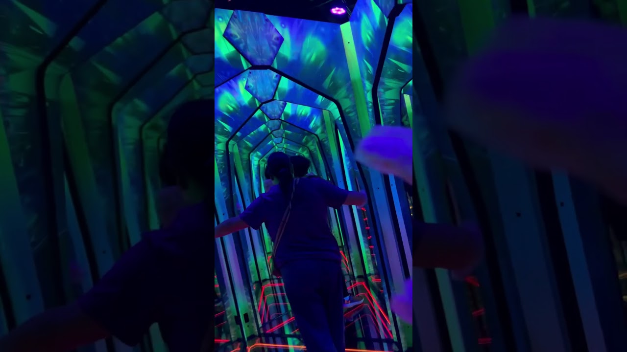 Mirror maze at Ripley&rsquo;s Believe It or Not! Williamsburg, VA.