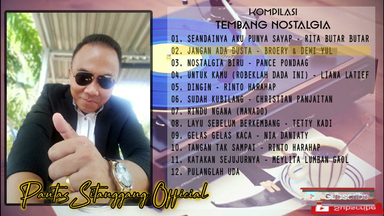 KOMPILASI LAGU TEMBANG KENANGAN PANTAS SITANGGANG OFFICIAL ❤️🙏🏾