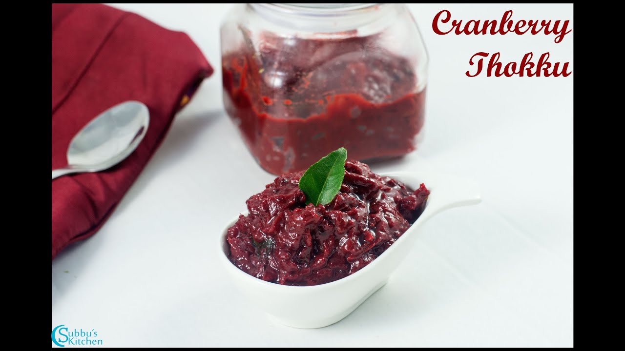 Cranberry Thokku