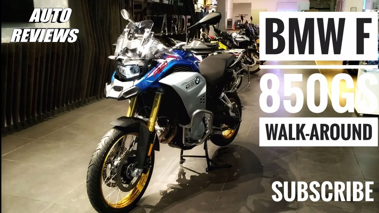 2019 BMW F 850 GS ADVENTURE WALK-AROUND #AUTOREVIEWS #BMWMOTORRAD