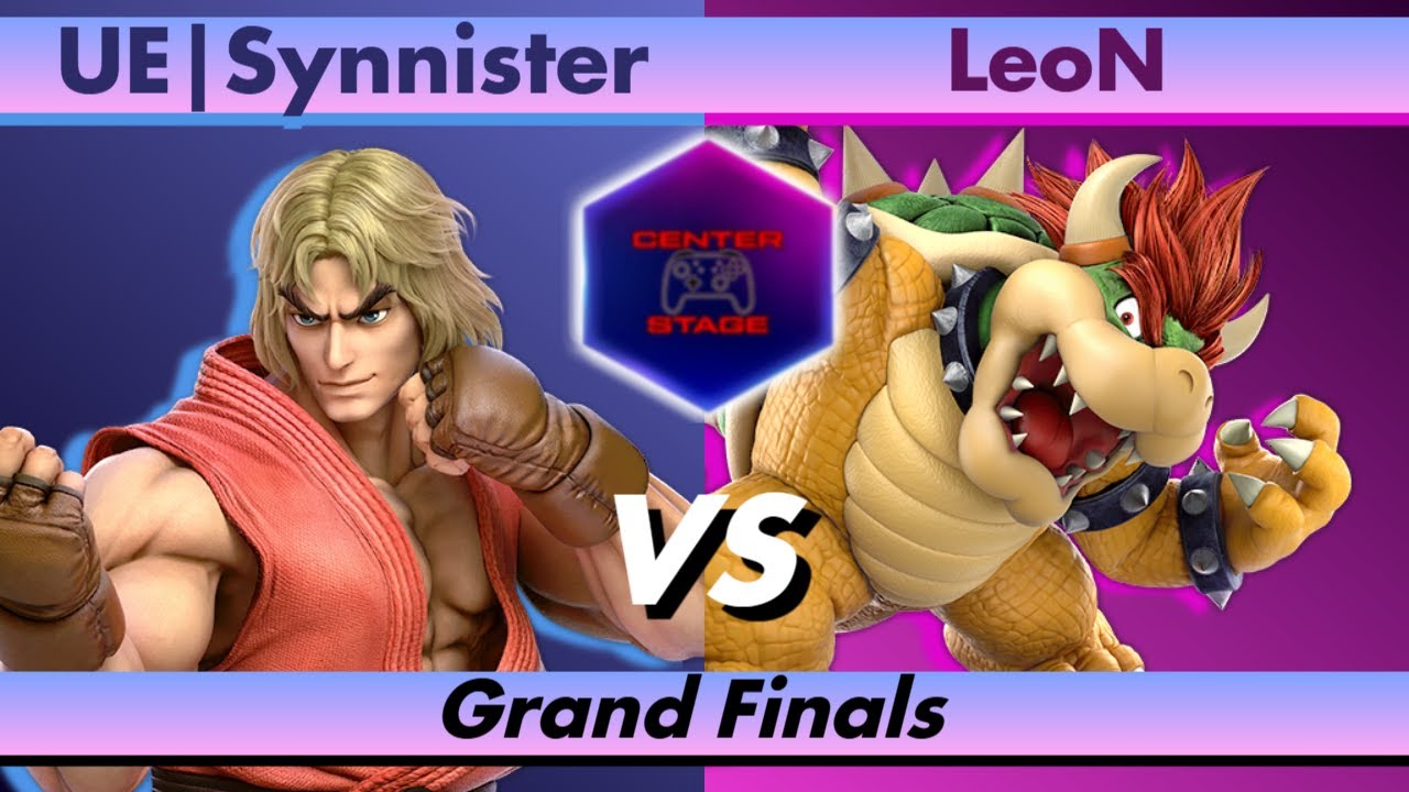 Center Stage #90 *GRAND FINALS* - UE Synnister (Ryu) vs LeoN (Bowser) - Smash Bros Ultimate SSBU