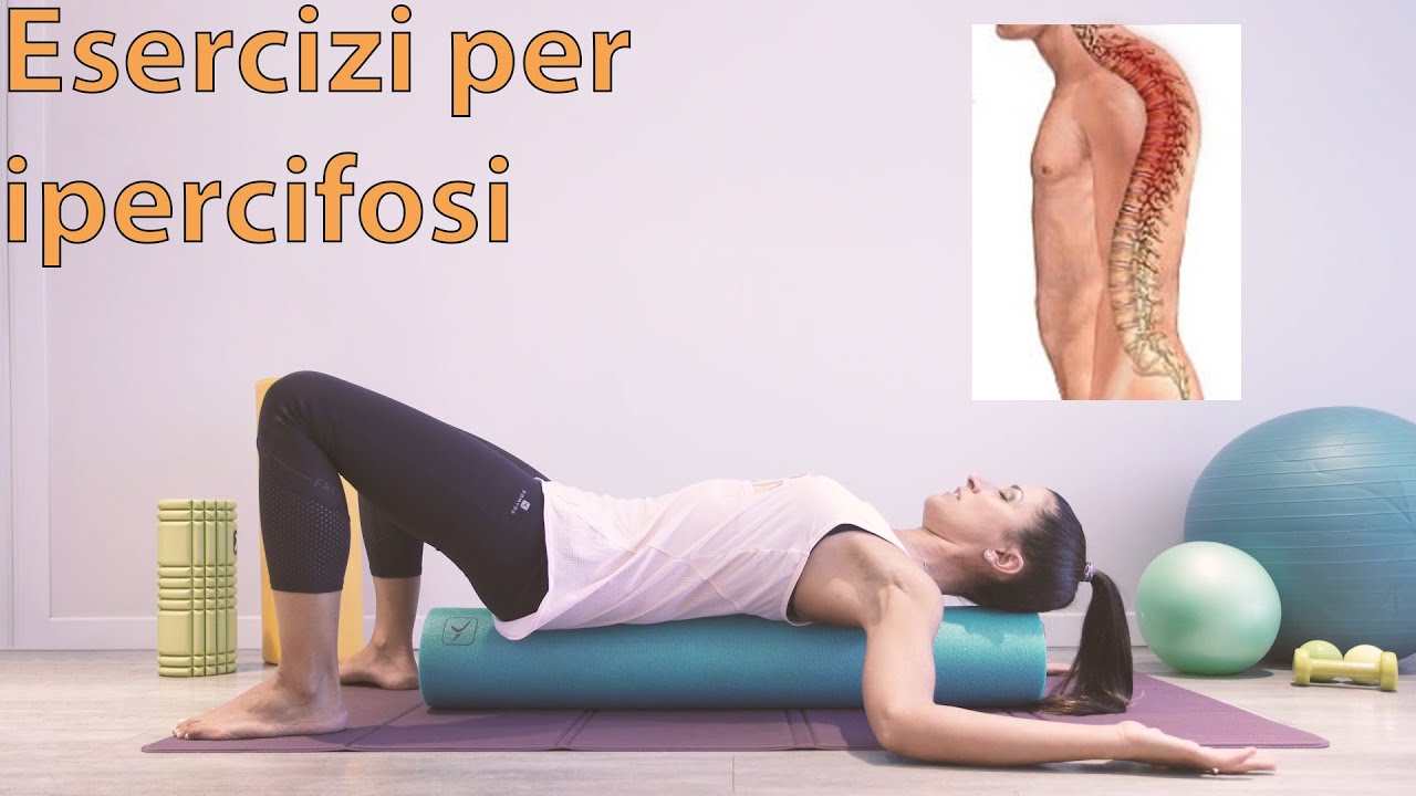 ESERCIZI SPECIFICI PER MIGLIORARE L' IPERCIFOSI (DORSO CURVO)